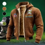 Blue Pride Fleece-Lined Hooded Jacket, Sub-Zero Fleece-Lined Shield HVN1447LC - brown