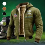 Blue Pride Fleece-Lined Hooded Jacket, Sub-Zero Fleece-Lined Shield HVN1447LC - Green