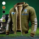 The Air Power Fleece-Lined Hooded Jacket, High-Performance Trail Jacket HVN1448AF - Green