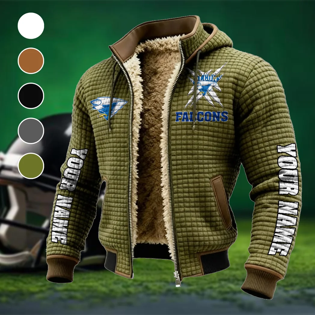 The Air Power Fleece-Lined Hooded Jacket, High-Performance Trail Jacket HVN1448AF - Green