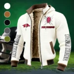 The Razorback Nation Fleece-Lined Hooded Jacket, Endurance Sport Thermal Hoody HVN1448AR - White