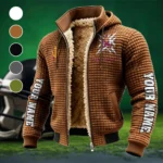The Sun Devil Nation Fleece-Lined Hooded Jacket, Cross-Training Winter Layer HVN1448AS - brown