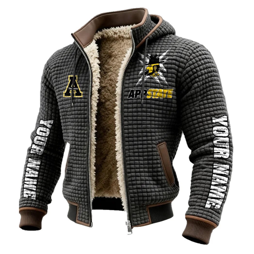 The Peak Performers Fleece-Lined Hooded Jacket, All-Mountain Hooded Fleece HVN1448AS - Grey - Image 2