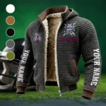 The Desert Stars Fleece-Lined Hooded Jacket, Rapid-Dry Fleece-Lined Hoody HVN1448AW - Grey