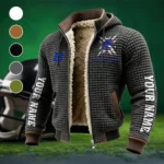The Boise Force Fleece-Lined Hooded Jacket, Storm-Ready Fleece-Lined Coat HVN1448BS - Grey