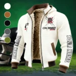 The Cincy Power Fleece-Lined Hooded Jacket, Elemental Guard Sport Jacket HVN1448CB - White