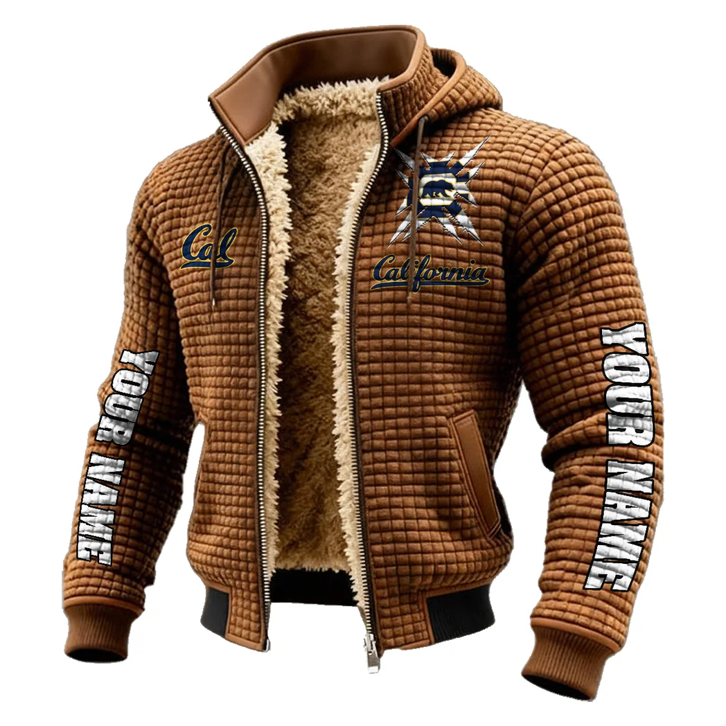 The Berkeley Elite Fleece-Lined Hooded Jacket, Rugged Terrain Fleece Hoody HVN1448CG - brown - Image 2