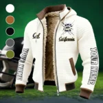 The Berkeley Elite Fleece-Lined Hooded Jacket, Rugged Terrain Fleece Hoody HVN1448CG - White