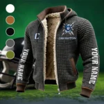 The Bluejays Fleece-Lined Hooded Jacket, Sub-Zero Fleece-Lined Shield HVN1448CR - Grey