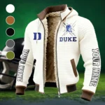 The Duke Spirit Fleece-Lined Hooded Jacket, Thermal Core Fleece Jacket HVN1448DB - White
