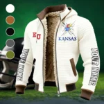 The Blue and Crimson Fleece-Lined Hooded Jacket, Alpine Ascent Hooded Jacket HVN1448KJ - White