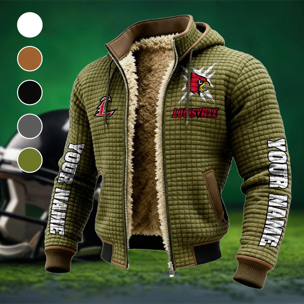 The Ville Fleece-Lined Hooded Jacket, Elite Athlete Winter Jacket HVN1448LC - Green