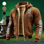 The Miami Spirit Fleece-Lined Hooded Jacket, Arctic Protection Hooded Zip HVN1448MH - brown