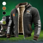 The Miami Spirit Fleece-Lined Hooded Jacket, Arctic Protection Hooded Zip HVN1448MH - Grey
