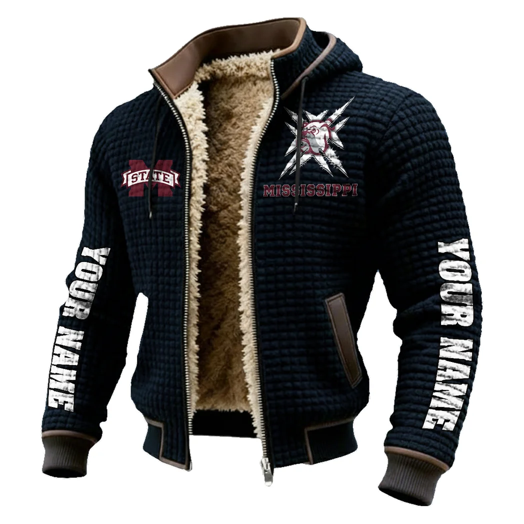 The MSU Pride Fleece-Lined Hooded Jacket, Sub-Zero Fleece-Lined Shield HVN1448MS - Black - Image 2