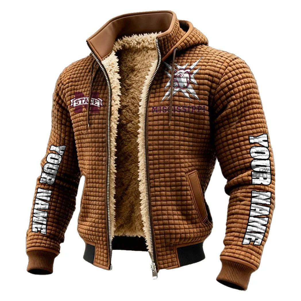 The MSU Pride Fleece-Lined Hooded Jacket, Sub-Zero Fleece-Lined Shield HVN1448MS - brown - Image 2