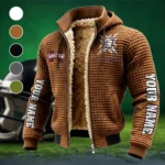 The MSU Pride Fleece-Lined Hooded Jacket, Sub-Zero Fleece-Lined Shield HVN1448MS - brown