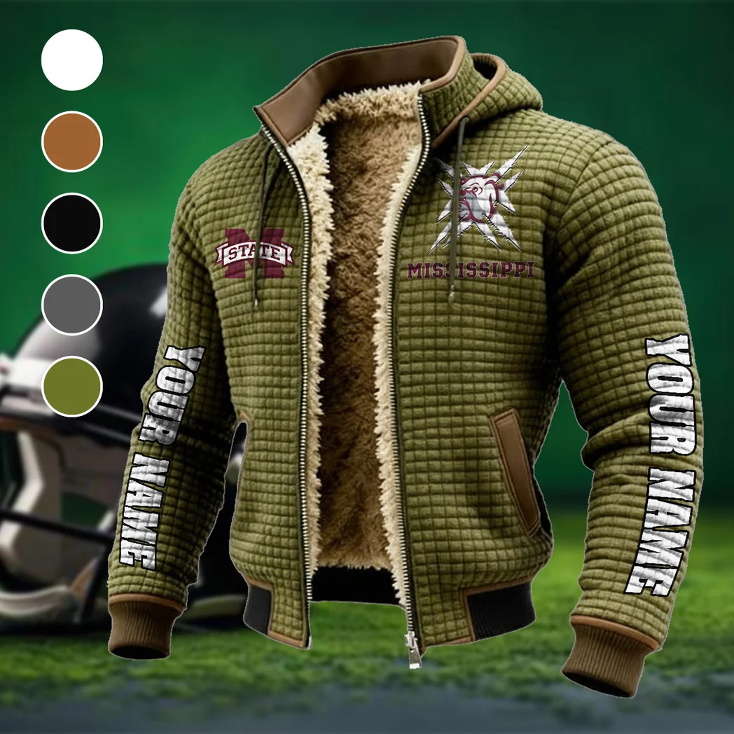 The MSU Pride Fleece-Lined Hooded Jacket, Sub-Zero Fleece-Lined Shield HVN1448MS - Green