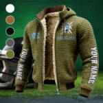 The Tar Heel Power Fleece-Lined Hooded Jacket, High-Density Comfort Fleece HVN1448NC - Green