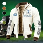 The Tar Heel Power Fleece-Lined Hooded Jacket, High-Density Comfort Fleece HVN1448NC - White
