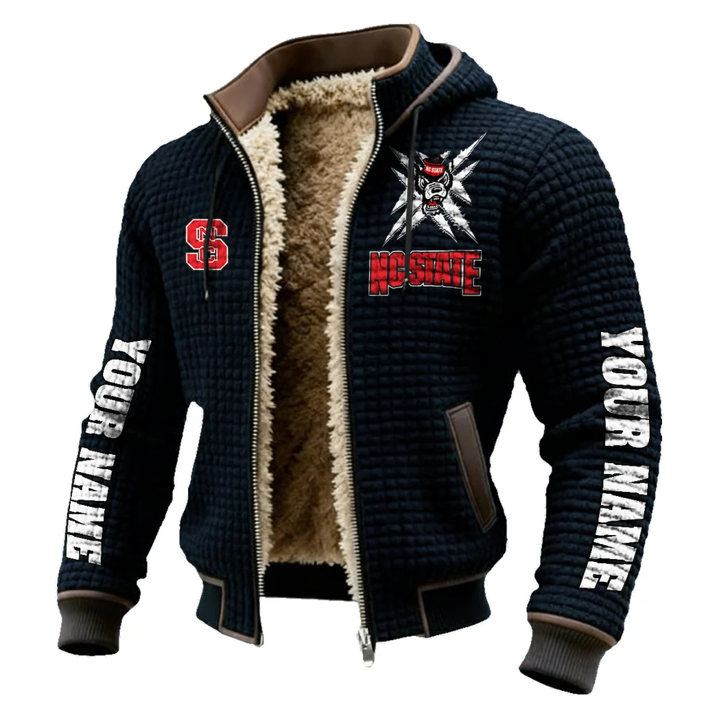 Raleigh’s Finest Fleece-Lined Hooded Jacket, Luxe Cloud-Fleece Hooded Shell HVN1448NC - Black - Image 2