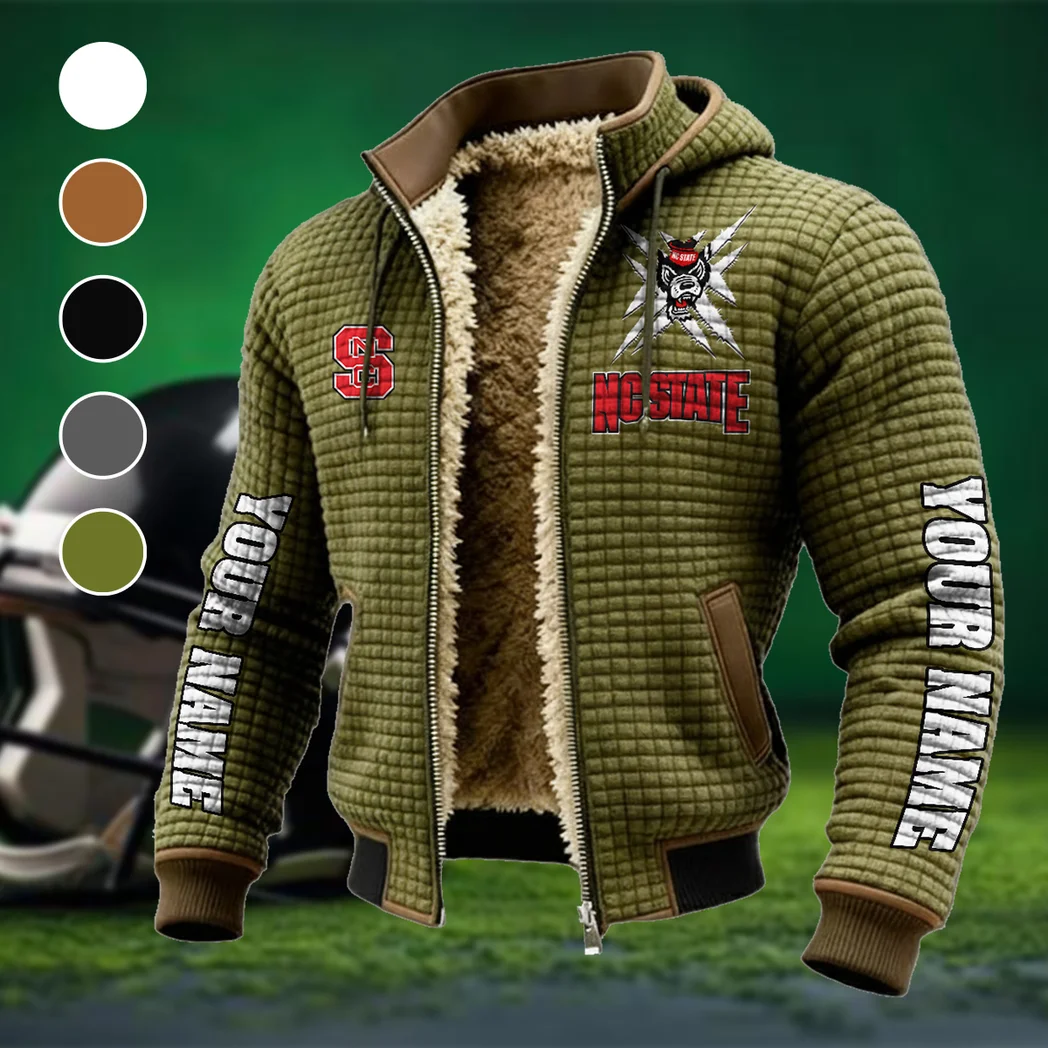 Raleigh’s Finest Fleece-Lined Hooded Jacket, Luxe Cloud-Fleece Hooded Shell HVN1448NC - Green