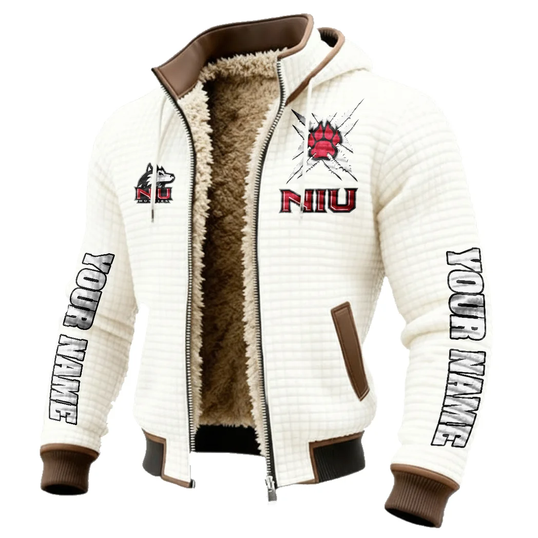The NIU Spirit Fleece-Lined Hooded Jacket, Breathable Warmth Sport Jacket HVN1448NI - White - Image 2