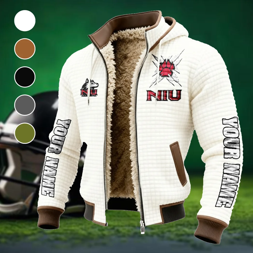 The NIU Spirit Fleece-Lined Hooded Jacket, Breathable Warmth Sport Jacket HVN1448NI - White