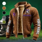 The Wildcat Pride Fleece-Lined Hooded Jacket, Multi-Sport Winter Active Top HVN1448NW - brown