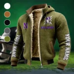 The Wildcat Pride Fleece-Lined Hooded Jacket, Multi-Sport Winter Active Top HVN1448NW - Green