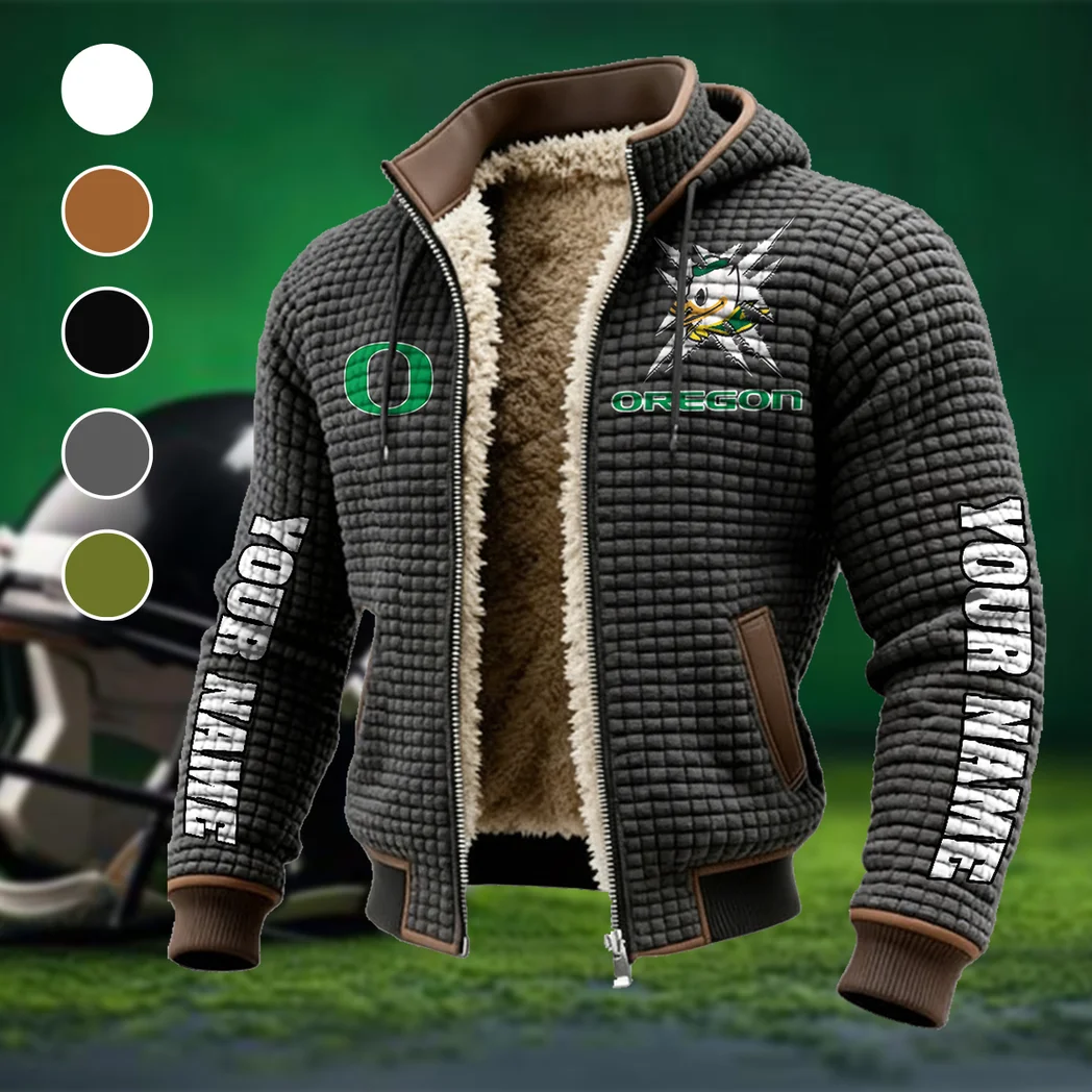 The Duck Spirit Fleece-Lined Hooded Jacket, Endurance Sport Thermal Hoody HVN1448OD - Grey