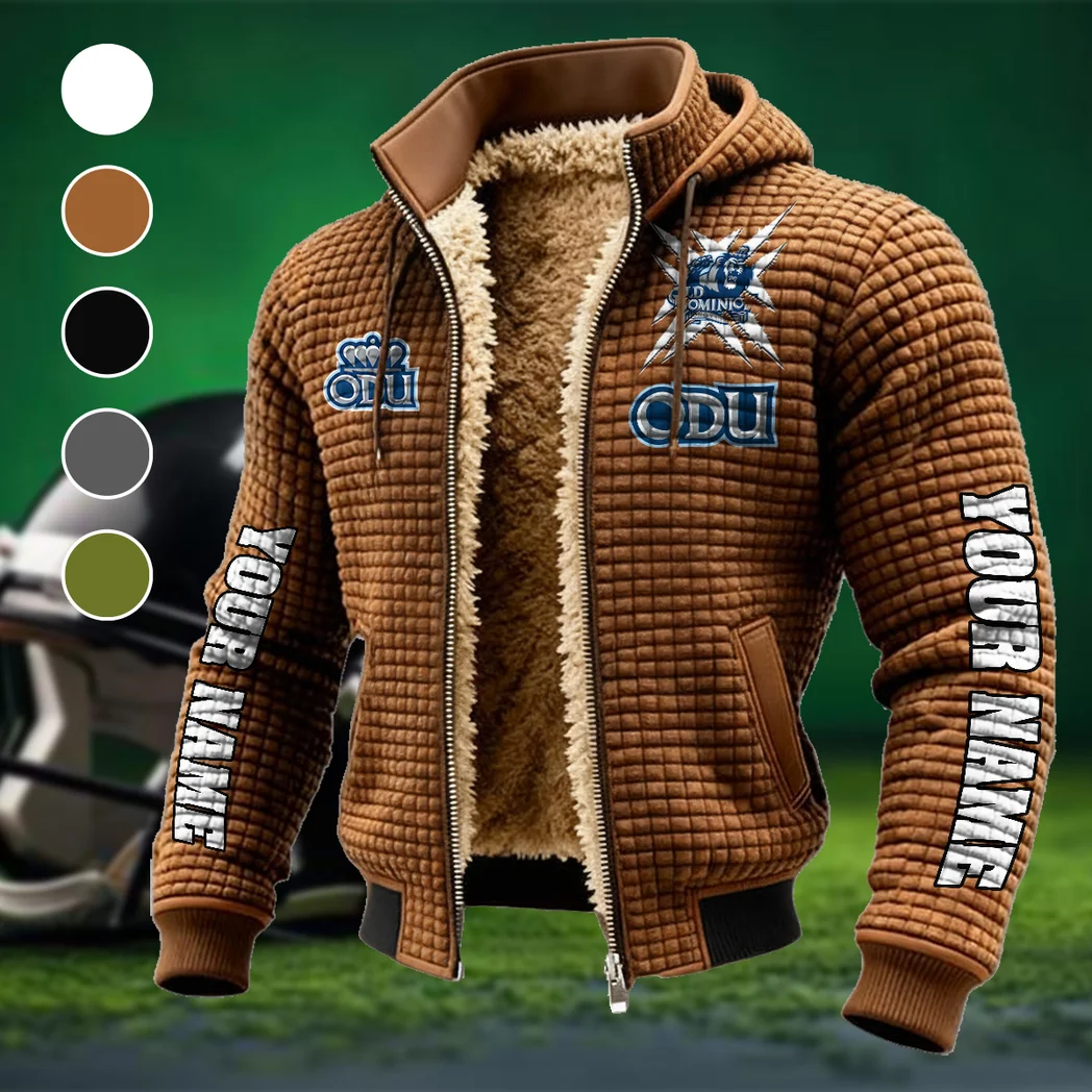 The Royal Blue Fleece-Lined Hooded Jacket, All-Mountain Hooded Fleece HVN1448OD - brown