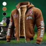The Ohio State Elite Fleece-Lined Hooded Jacket, Peak Performance Hooded Shell HVN1448OS - brown