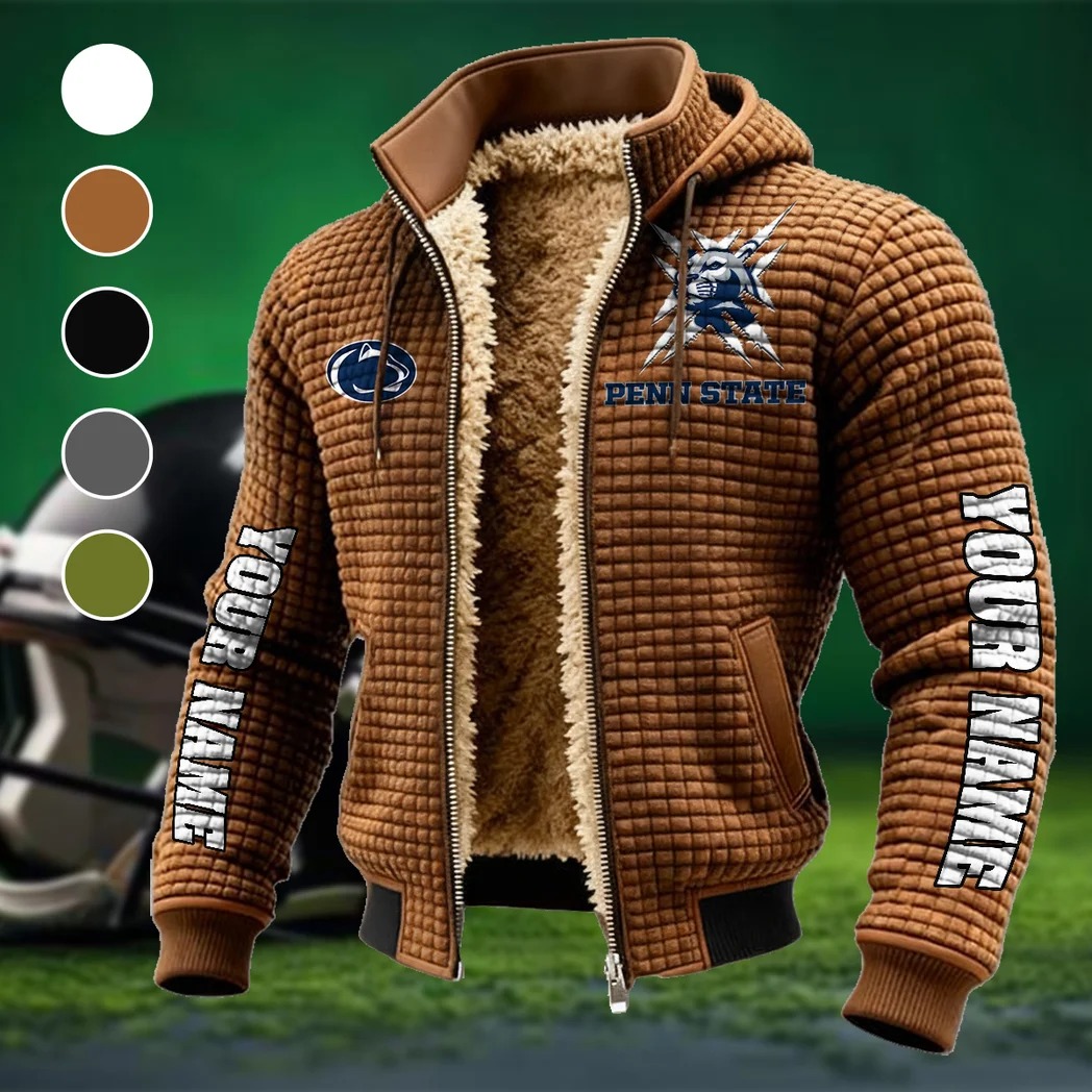 The White Out Crew Fleece-Lined Hooded Jacket, Arctic Protection Hooded Zip HVN1448PS - brown