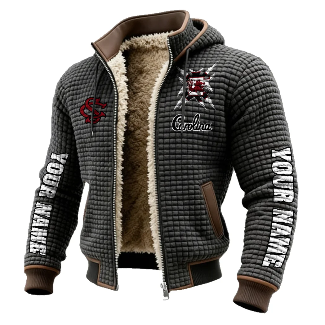 Columbia’s Finest Fleece-Lined Hooded Jacket, Sub-Zero Fleece-Lined Shield HVN1448SC - Grey - Image 2