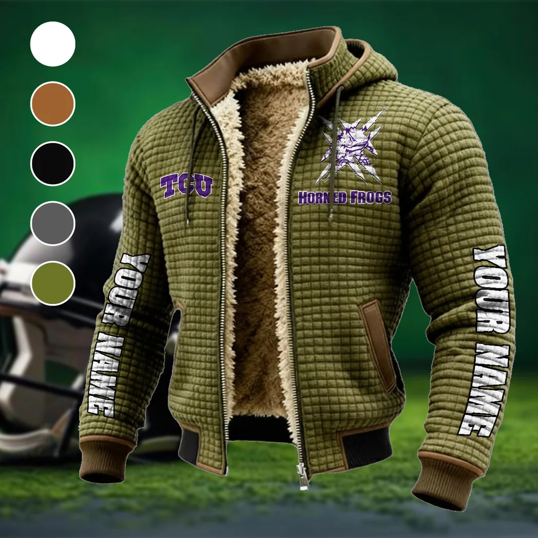 The TCU Power Fleece-Lined Hooded Jacket, Thermal Core Fleece Jacket HVN1448TC - Green