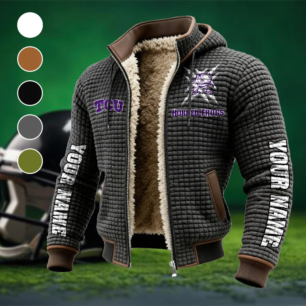 The TCU Power Fleece-Lined Hooded Jacket, Thermal Core Fleece Jacket HVN1448TC - Grey