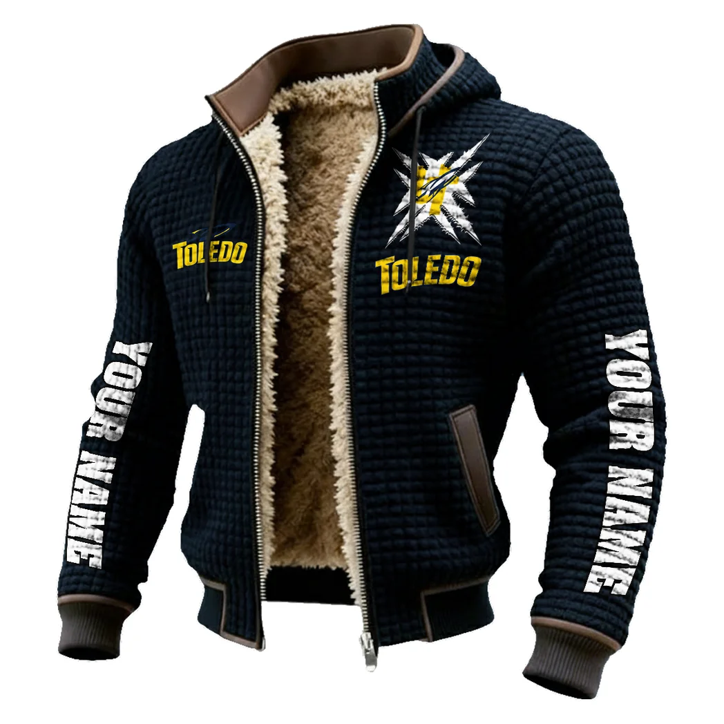 The Rocket Elite Fleece-Lined Hooded Jacket, Luxe Cloud-Fleece Hooded Shell HVN1448TR - Black - Image 2