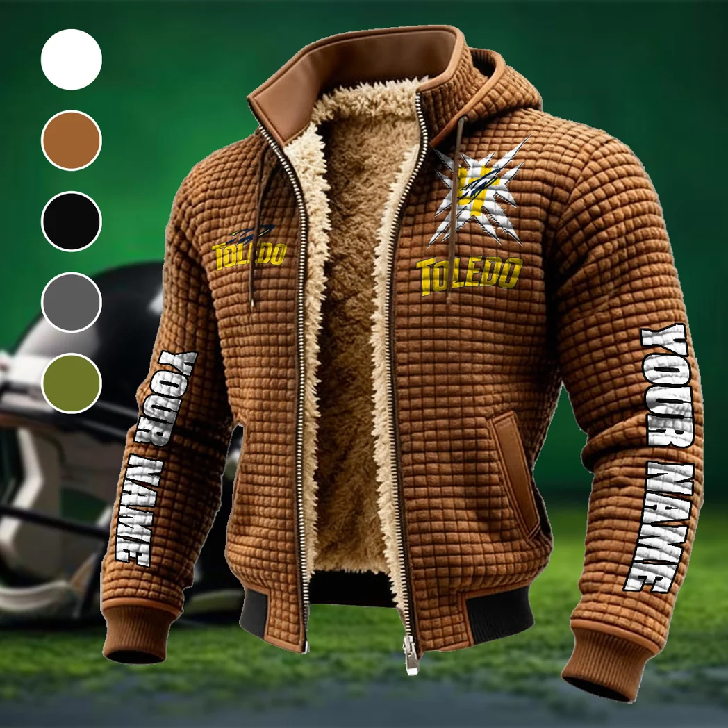 The Rocket Elite Fleece-Lined Hooded Jacket, Luxe Cloud-Fleece Hooded Shell HVN1448TR - brown