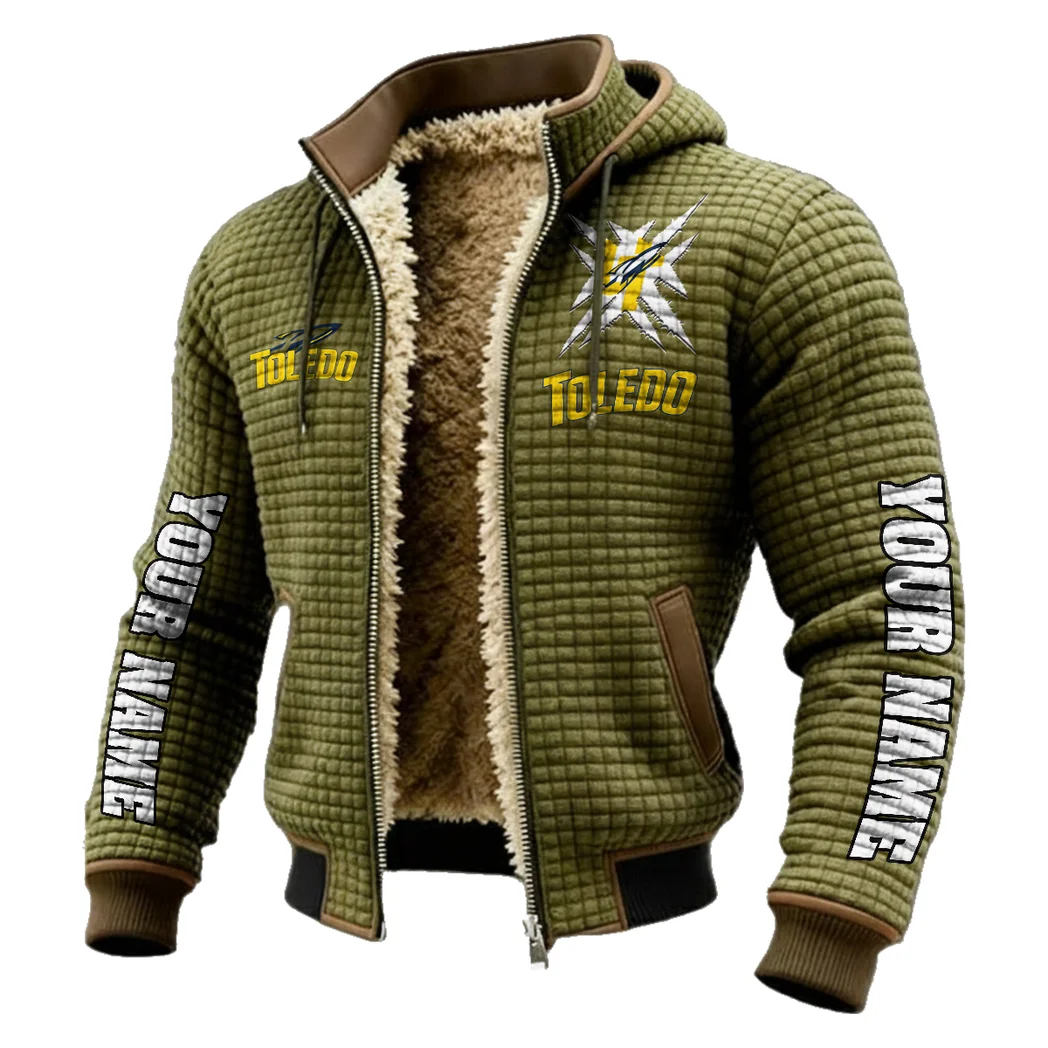 The Rocket Elite Fleece-Lined Hooded Jacket, Luxe Cloud-Fleece Hooded Shell HVN1448TR - Green - Image 2