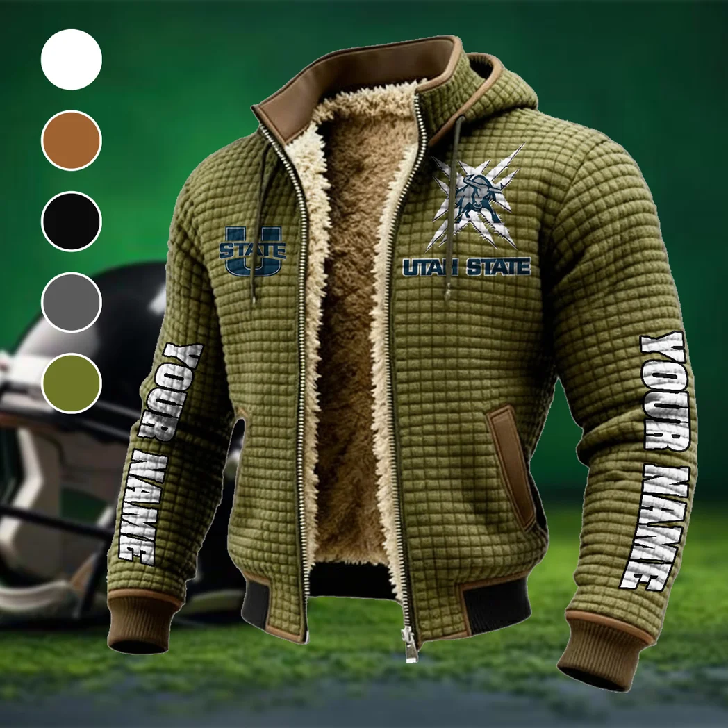 Logan’s Finest Fleece-Lined Hooded Jacket, Dynamic Training Hooded Shell HVN1448US - Green