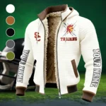 The Trojan Power Fleece-Lined Hooded Jacket, High-Performance Trail Jacket HVN1448US - White