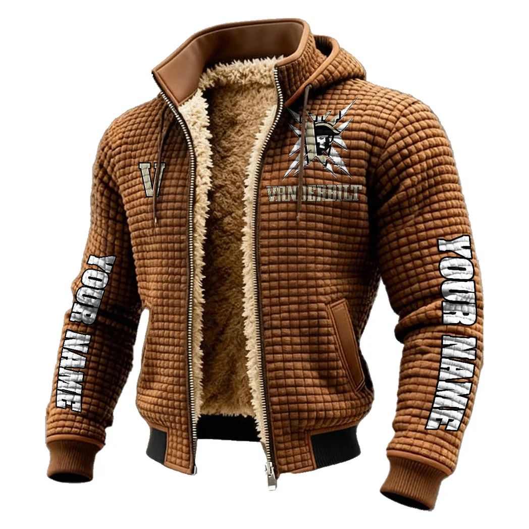 The Vanderbilt Power Fleece-Lined Hooded Jacket, All-Mountain Hooded Fleece HVN1448VC - brown - Image 2