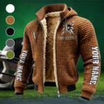 The Vanderbilt Power Fleece-Lined Hooded Jacket, All-Mountain Hooded Fleece HVN1448VC - brown