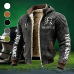 The Vanderbilt Power Fleece-Lined Hooded Jacket, All-Mountain Hooded Fleece HVN1448VC - Grey
