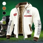 The Badger Nation Fleece-Lined Hooded Jacket, Peak Performance Hooded Shell HVN1448WB - White