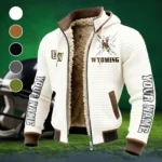 The Wyoming Power Fleece-Lined Hooded Jacket, Rapid-Dry Fleece-Lined Hoody HVN1448WC - White