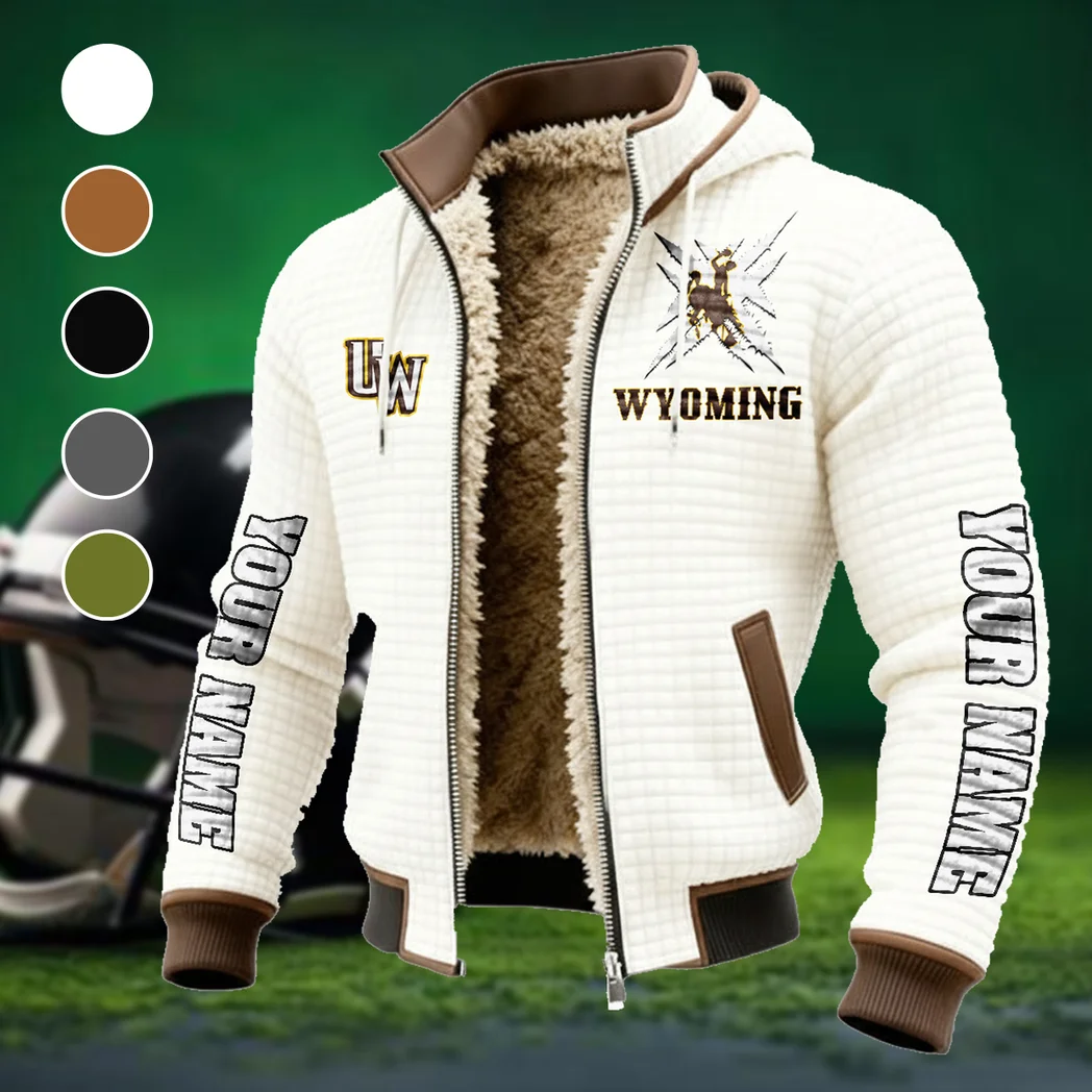 The Wyoming Power Fleece-Lined Hooded Jacket, Rapid-Dry Fleece-Lined Hoody HVN1448WC - White