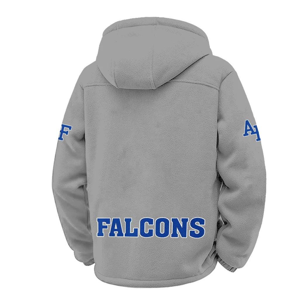 The Air Power Winter Fleece Jacket, Extreme Cold Fleece Coat HVN1449AF - Grey - Image 3