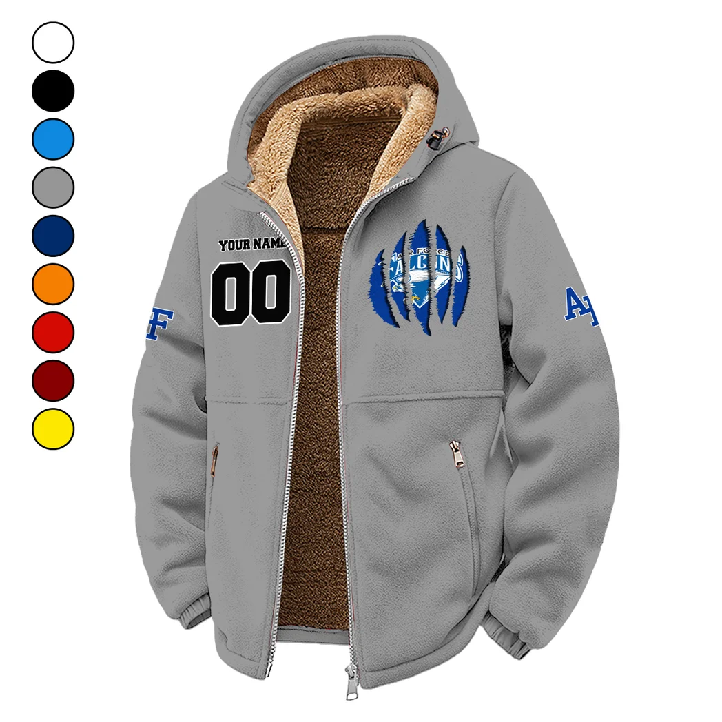 The Air Power Winter Fleece Jacket, Extreme Cold Fleece Coat HVN1449AF - Grey